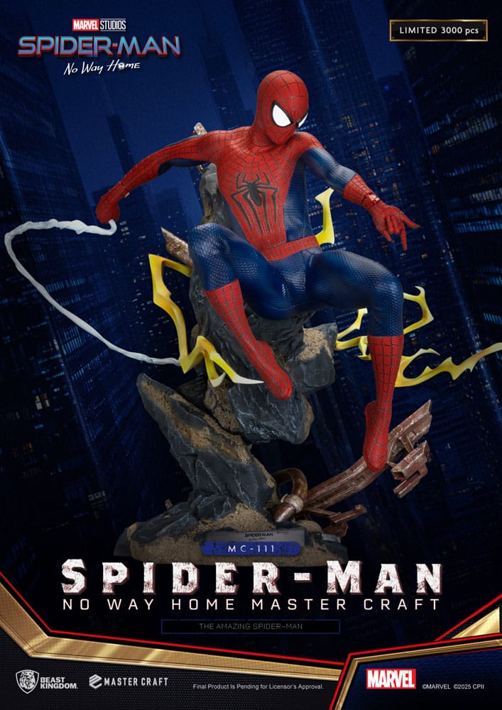 Beast Kingdom Toys Spider-Man No Way Home The Amazing Spider-Man Master Craft Statue