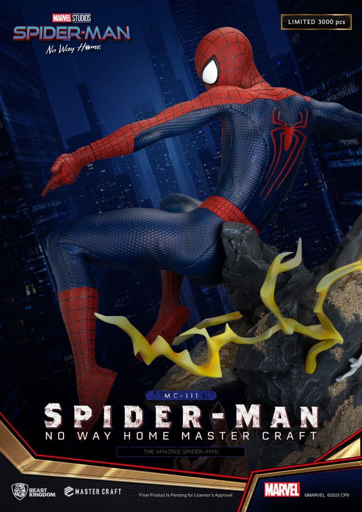 Beast Kingdom Toys Spider-Man No Way Home The Amazing Spider-Man Master Craft Statue