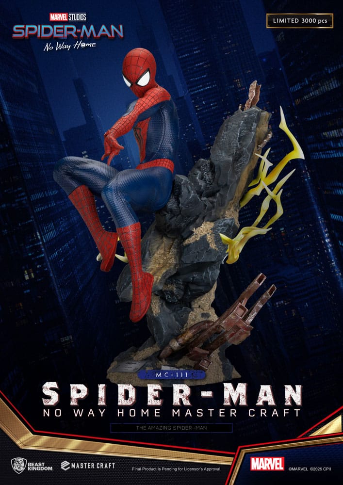 Beast Kingdom Toys Spider-Man No Way Home The Amazing Spider-Man Master Craft Statue