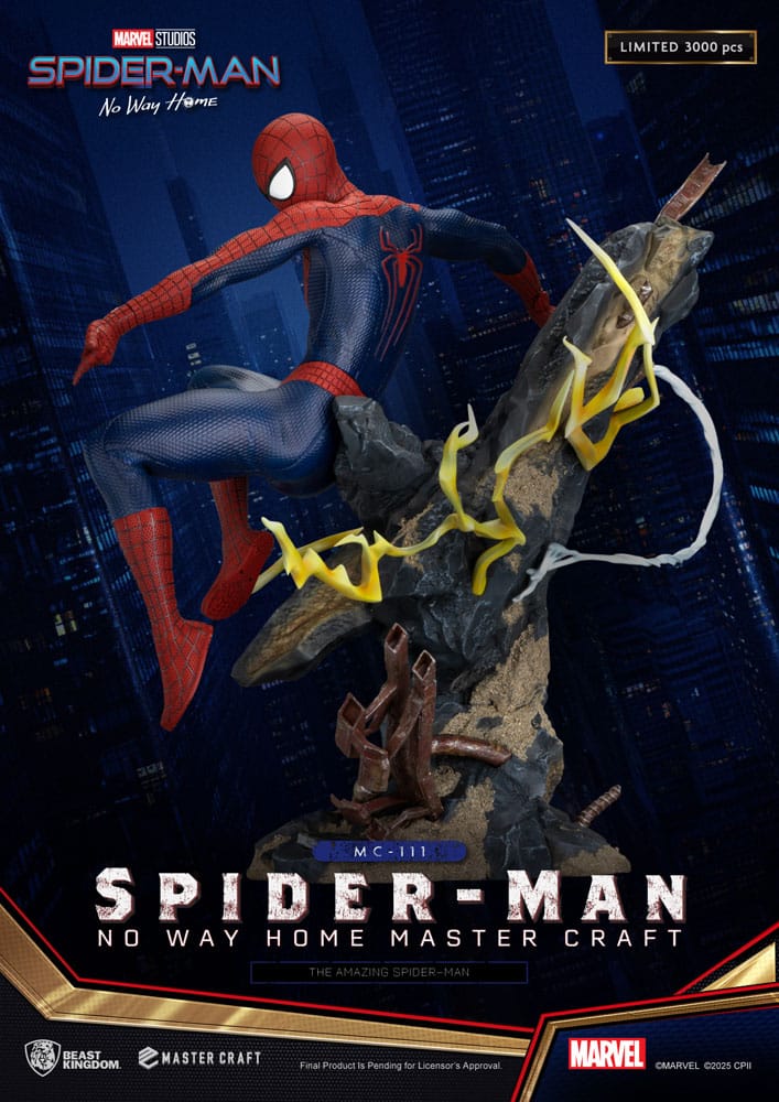Beast Kingdom Toys Spider-Man No Way Home The Amazing Spider-Man Master Craft Statue