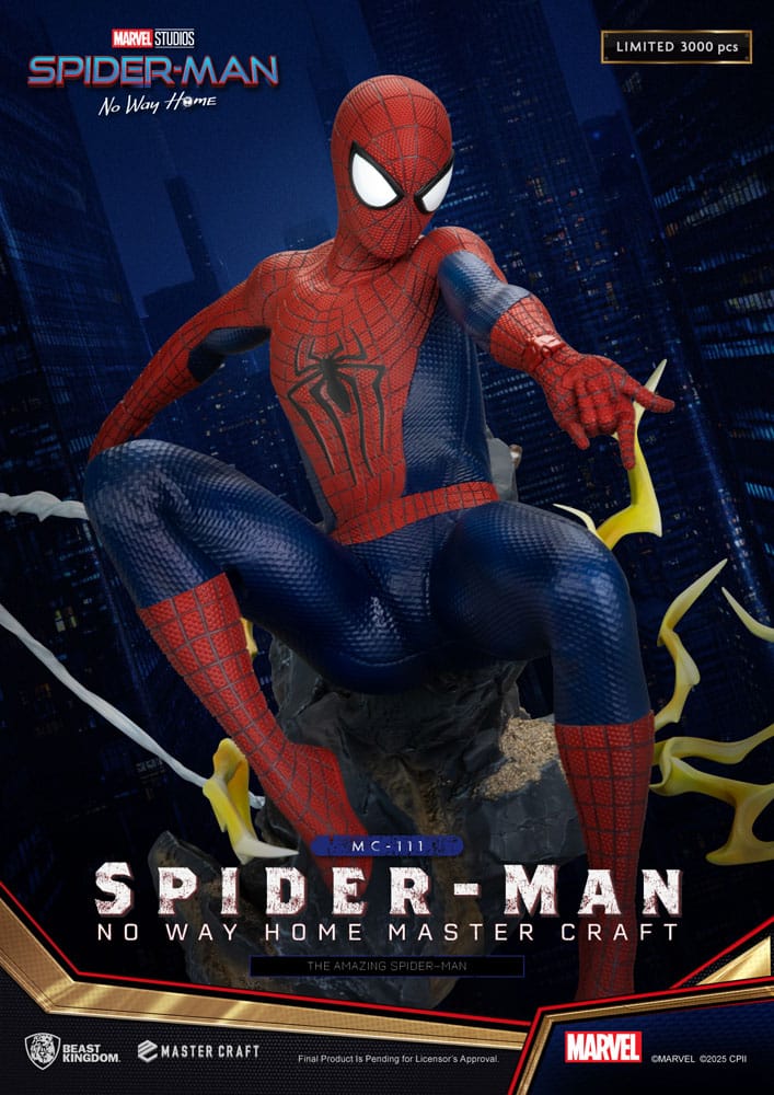 Beast Kingdom Toys Spider-Man No Way Home The Amazing Spider-Man Master Craft Statue