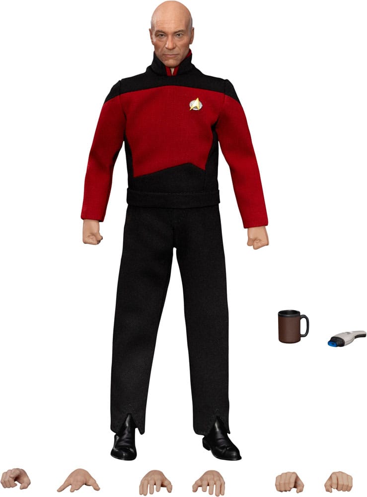 Beast Kingdom Toys Star Trek Treffen der Generationen Jean-Luc Picard Actionfigur