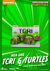Beast Kingdom Toys Teenage Mutant Ninja Turtles Mini Egg Attack Blind Box Series Sortiment (6) Figuren
