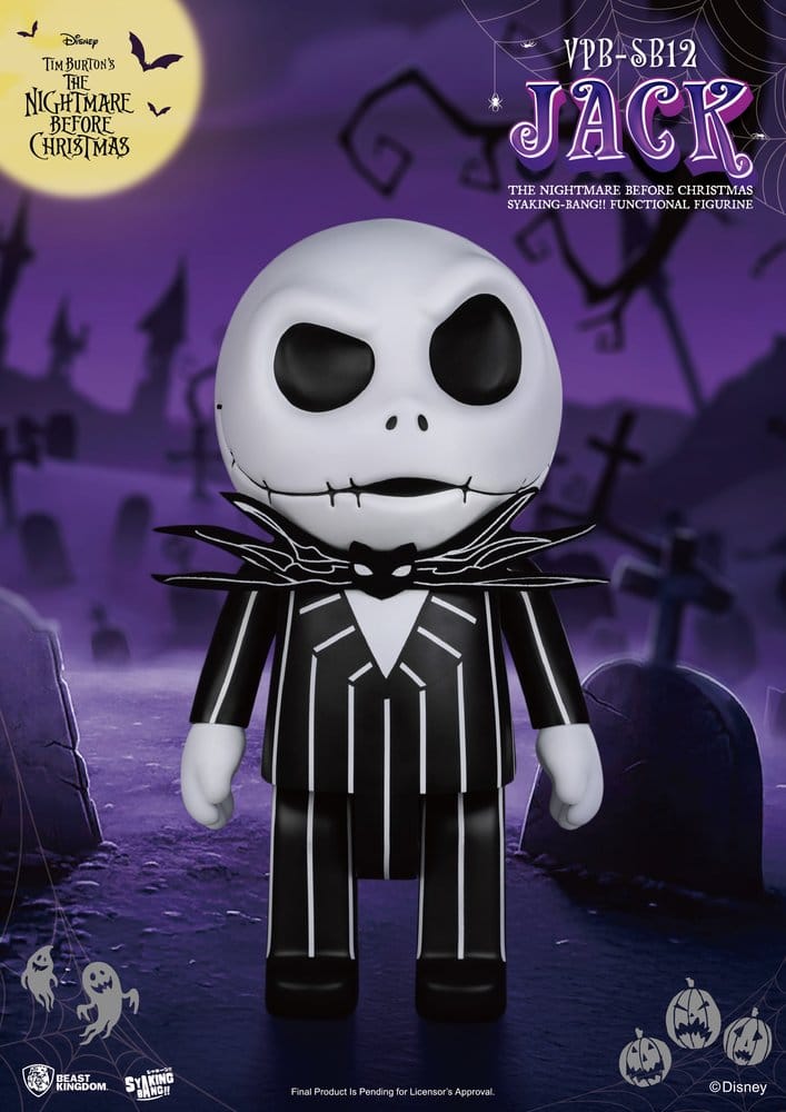 Beast Kingdom Toys The Nightmare Before Christmas Syaking-Bang Jack Figur Spardose