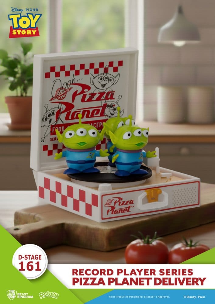 Beast Kingdom Toys Toy Story Record Player Series Pizza Planet Delivery Figur