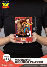 Beast Kingdom Toys Toy Story Record Player Series Woody’s Record Player Figur