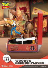 Beast Kingdom Toys Toy Story Record Player Series Woody’s Record Player Figur