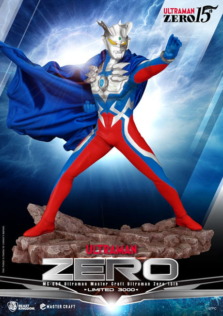 Beast Kingdom Toys Ultraman Ultraman Zero 15th Master Craft Statue