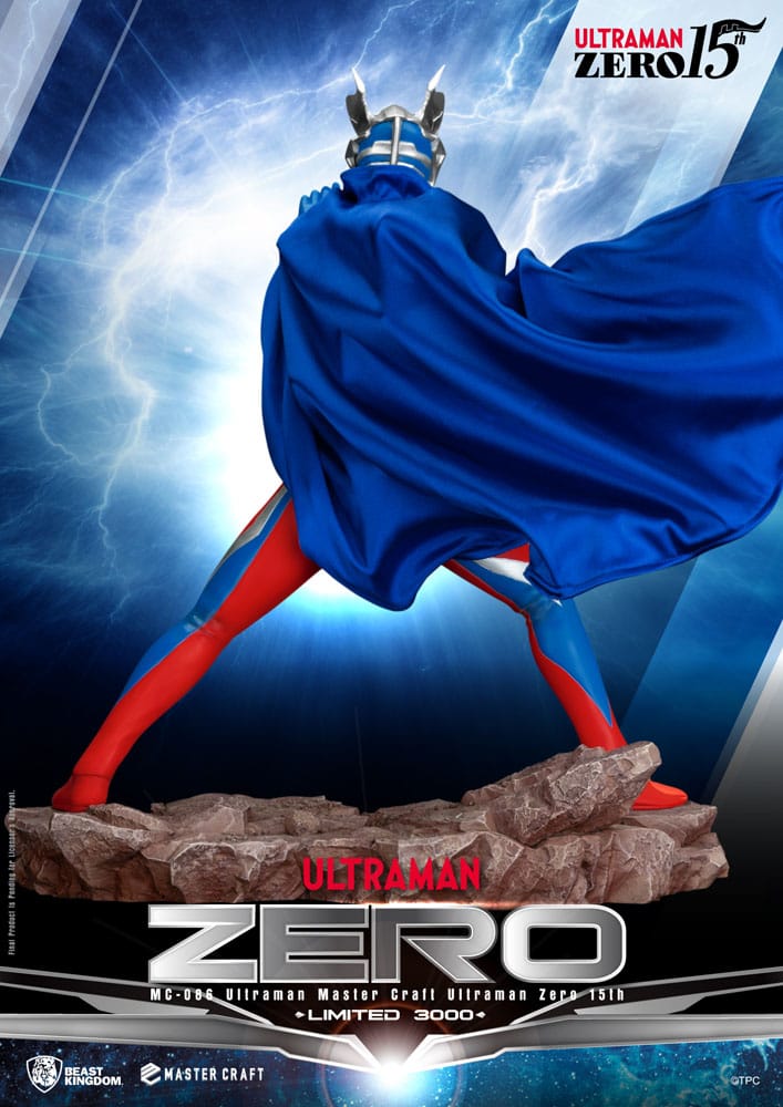 Beast Kingdom Toys Ultraman Ultraman Zero 15th Master Craft Statue