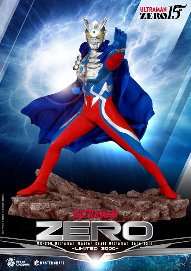 Beast Kingdom Toys Ultraman Ultraman Zero 15th Master Craft Statue