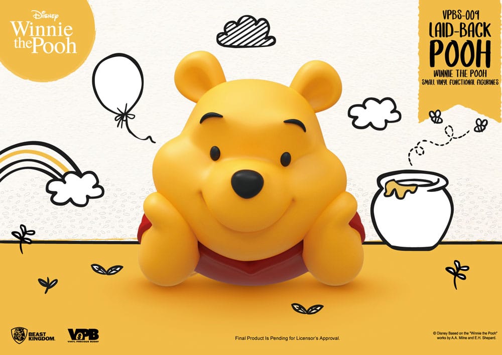 Beast Kingdom Toys Winnie The Pooh Liegender Winnie Small Vinyl Spardose