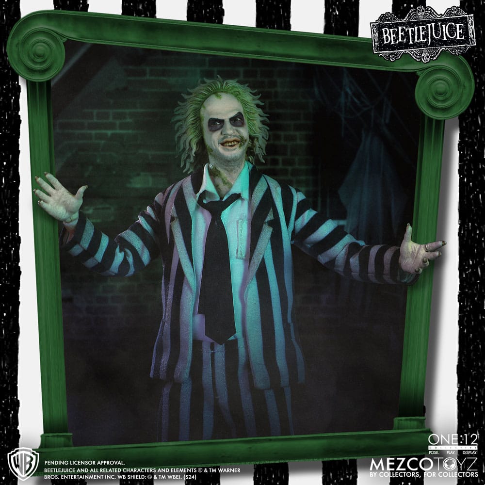 Beetlejuice Actionfigur 1/12 Beetlejuice Deluxe Edition 18 cm