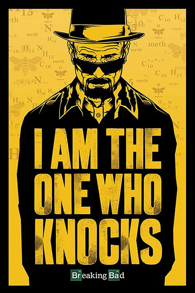 Benway Solutions Breaking Bad I am the one who knocks Poster