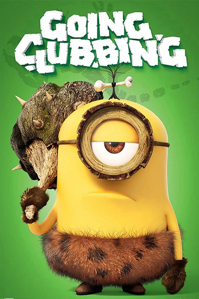 Benway Solutions Minions Going Clubbing Poster