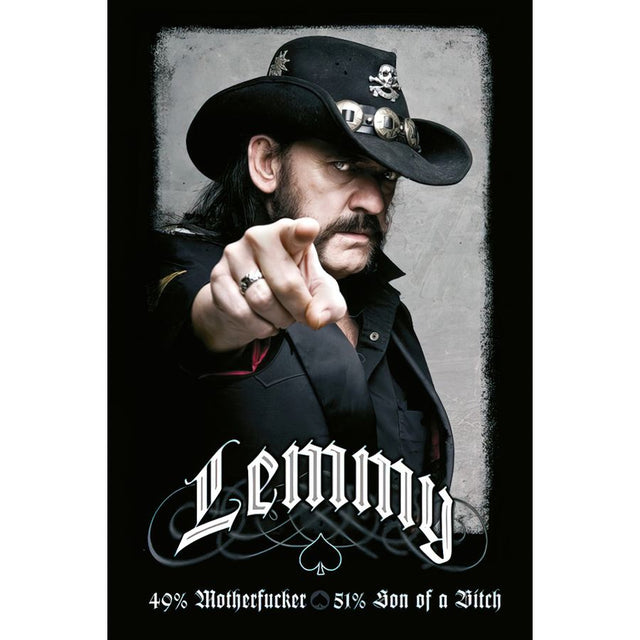 Benway Solutions Motörhead Lemmy Kilmister Poster