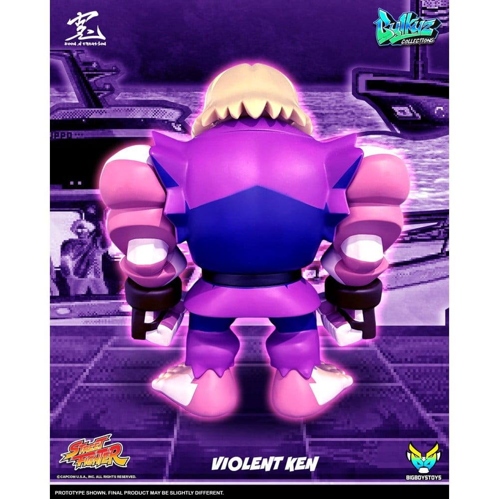BigBoysToys Street Fighter Violent Ken Bulkyz Vinyl Figur