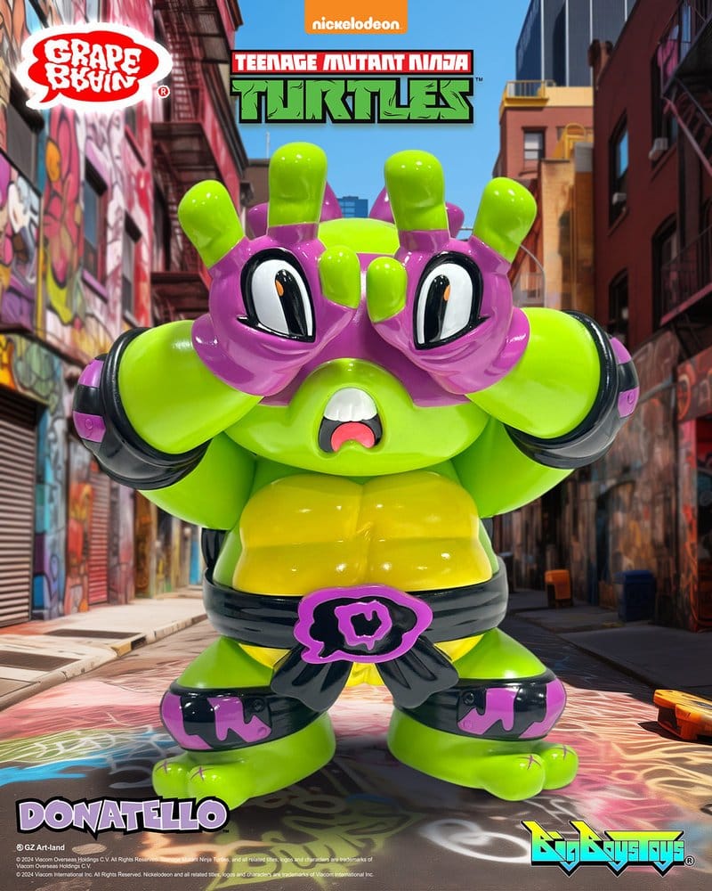 BigBoysToys Teenage Mutant Ninja Turtles x Grape Brain Donatello Vinyl-Figur