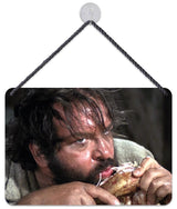 Blechwaren Fabrik Braunschweig Bud Spencer - Bud Hühnchen Blechschild