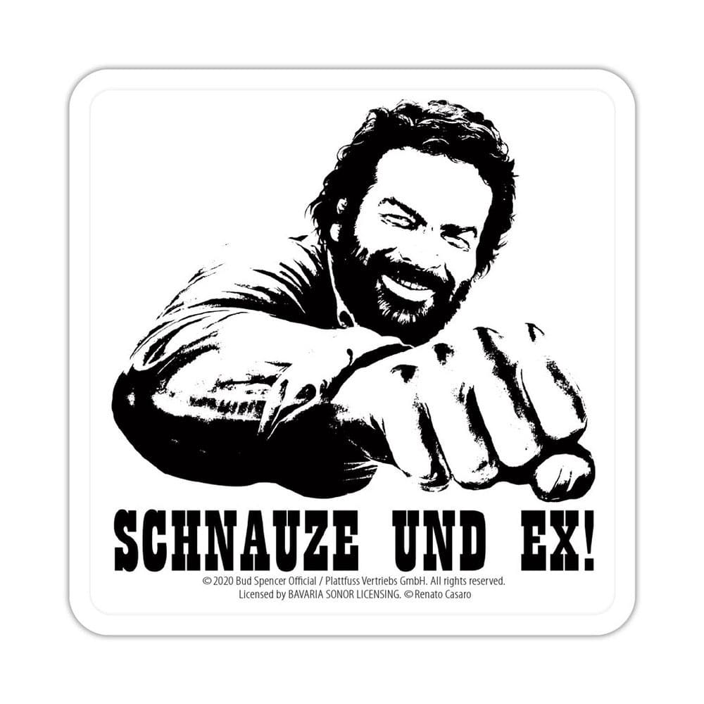 Blechwaren Fabrik Braunschweig Bud Spencer Schnauze Und Ex Bierdeckel Aus Blech