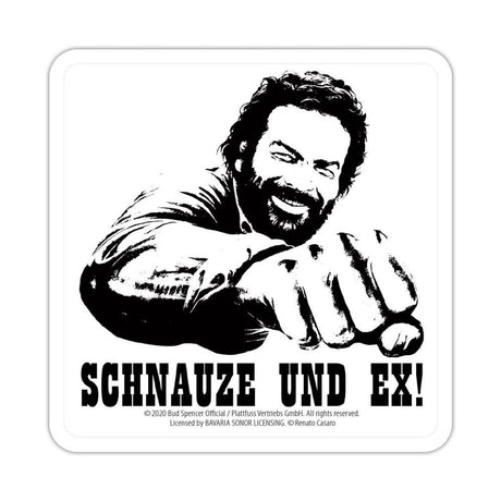 Blechwaren Fabrik Braunschweig Bud Spencer Schnauze Und Ex Bierdeckel Aus Blech