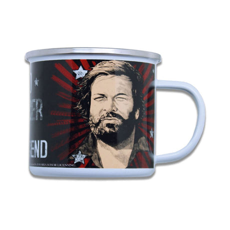 Blechwaren Fabrik Braunschweig Bud Spencer The Legend Emaille Tasse