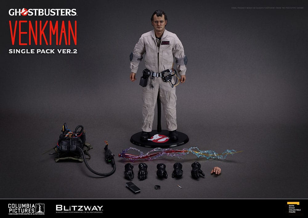 Blitzway Ghostbusters Peter Venkman Ver. 2 Premium UMS 1/6 Actionfigur