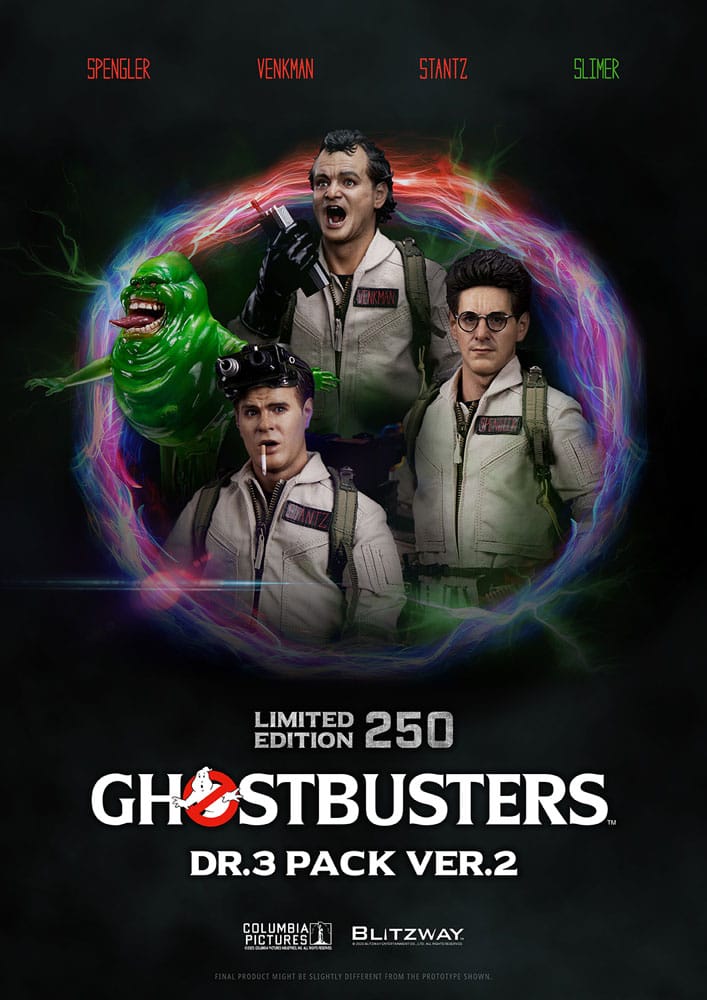 Blitzway Ghostbusters Premium UMS Actionfiguren 3er-Pack 1/6 Venkman, Stantz, Spengler Ver. 2 31 cm