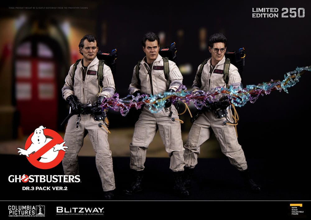 Blitzway Ghostbusters Premium UMS Actionfiguren 3er-Pack 1/6 Venkman, Stantz, Spengler Ver. 2 31 cm