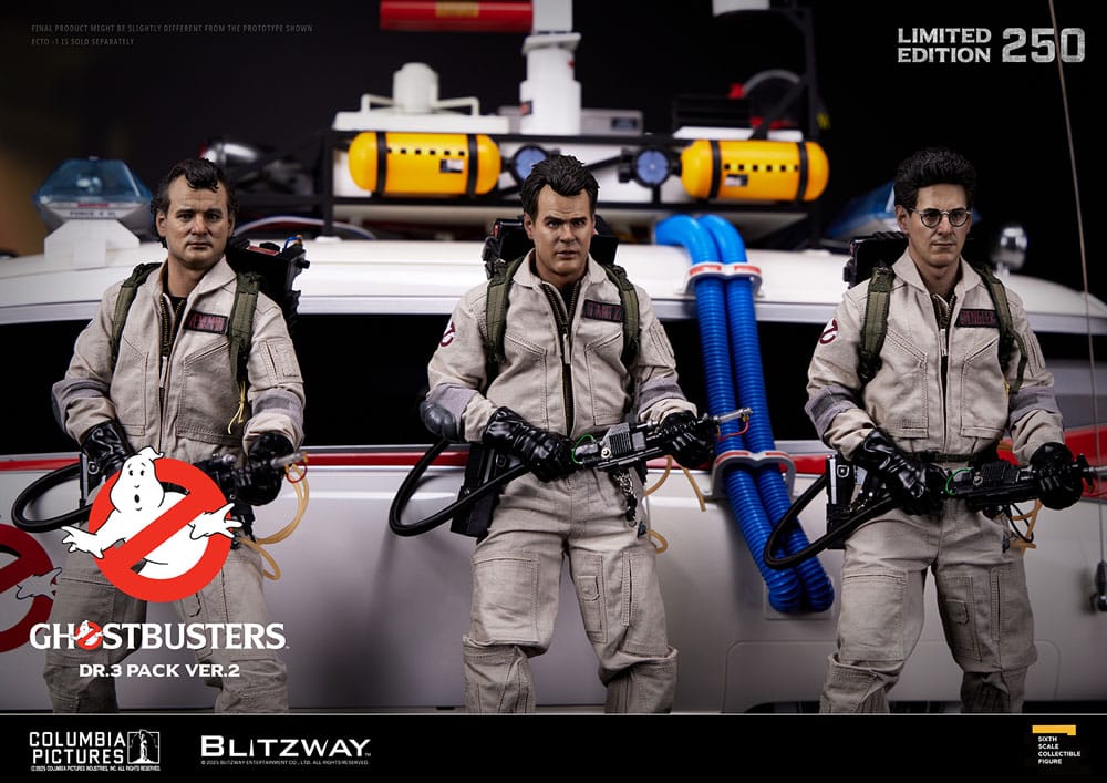 Blitzway Ghostbusters Premium UMS Actionfiguren 3er-Pack 1/6 Venkman, Stantz, Spengler Ver. 2 31 cm
