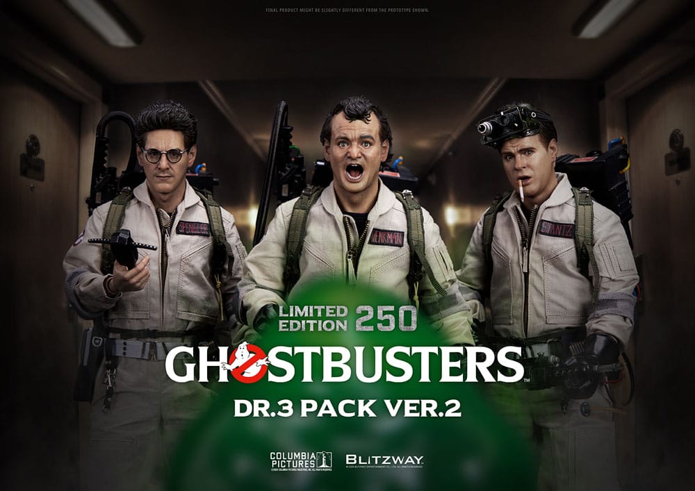 Blitzway Ghostbusters Premium UMS Actionfiguren 3er-Pack 1/6 Venkman, Stantz, Spengler Ver. 2 31 cm