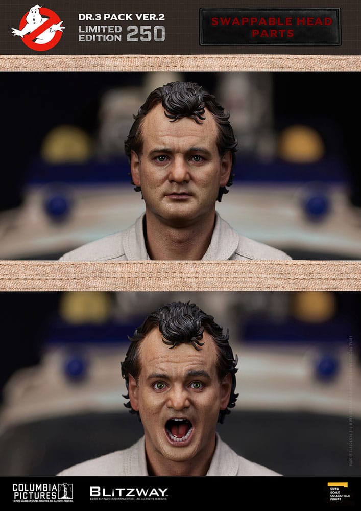 Blitzway Ghostbusters Premium UMS Actionfiguren 3er-Pack 1/6 Venkman, Stantz, Spengler Ver. 2 31 cm