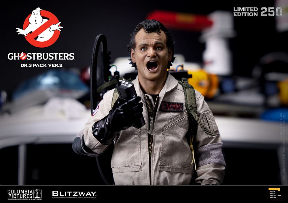 Blitzway Ghostbusters Premium UMS Actionfiguren 3er-Pack 1/6 Venkman, Stantz, Spengler Ver. 2 31 cm