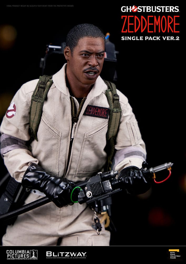 Blitzway Ghostbusters Winston Zeddemore Ver. 2 1/6 Actionfigur
