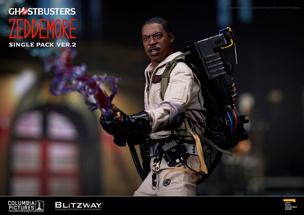 Blitzway Ghostbusters Winston Zeddemore Ver. 2 1/6 Actionfigur