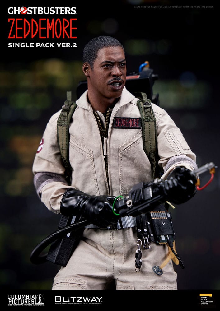 Blitzway Ghostbusters Winston Zeddemore Ver. 2 1/6 Actionfigur