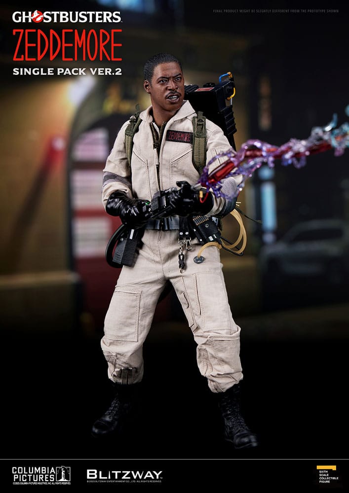 Blitzway Ghostbusters Winston Zeddemore Ver. 2 1/6 Actionfigur