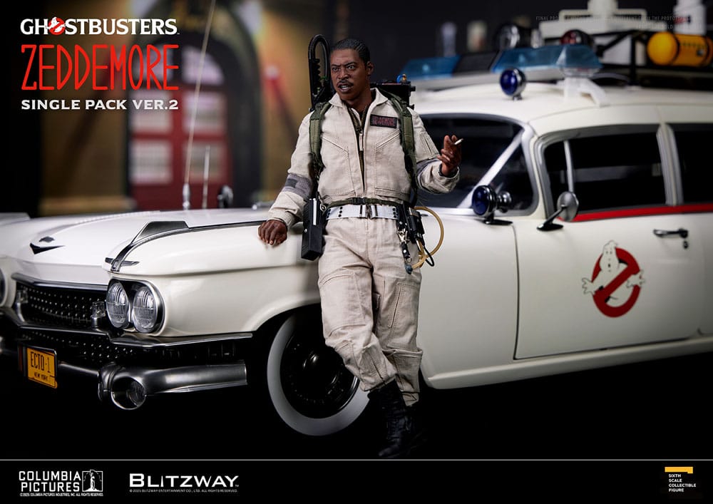 Blitzway Ghostbusters Winston Zeddemore Ver. 2 1/6 Actionfigur