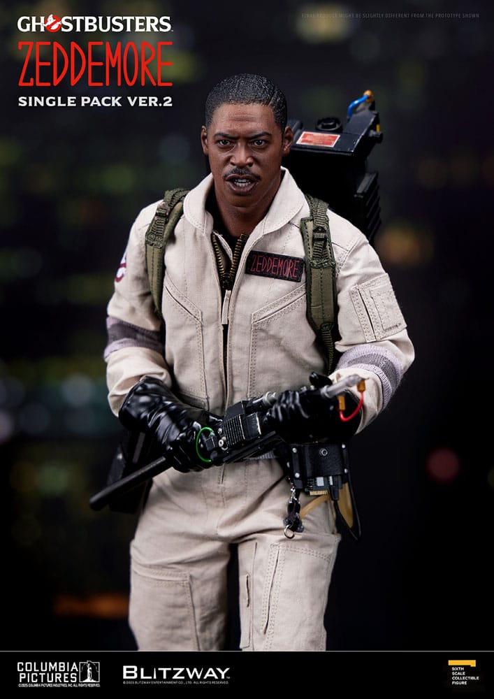 Blitzway Ghostbusters Winston Zeddemore Ver. 2 1/6 Actionfigur