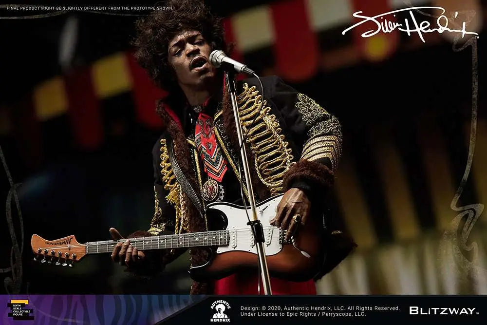 Blitzway Jimi Hendrix 1/6 Actionfigur