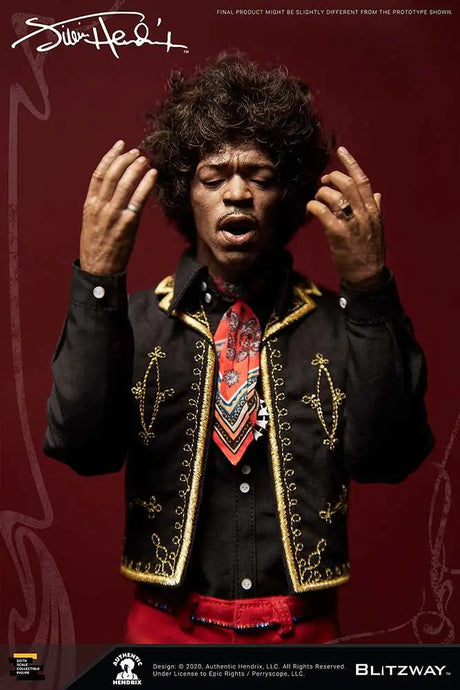 Blitzway Jimi Hendrix 1/6 Actionfigur