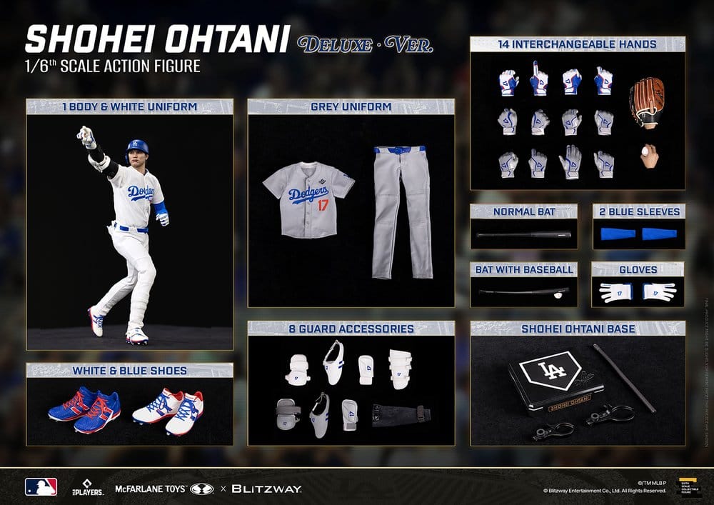 Blitzway Major League Baseball Ohtani Shohei UMS Premium DX Ver. 1/6 Actionfigur