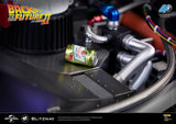 Blitzway Zurück in die Zukunft II DeLorean Zeitmaschine Time Machine Premium UMS 1/6 Fahrzeug
