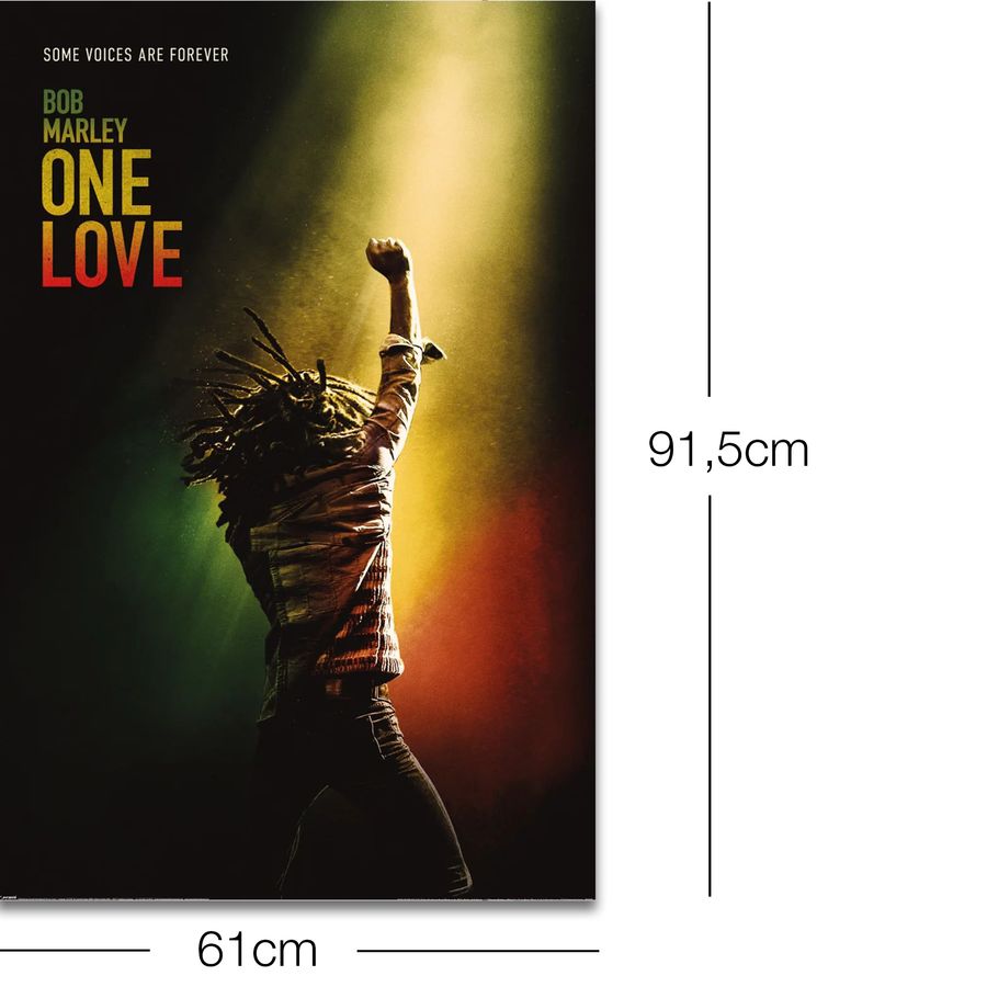 Bob Marley One Love 61,0 x 91,5 cm Poster