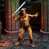 Boss Fight Studio Conan der Barbar Epic H.A.C.K.S. The Tower of the Elephant Set: Young Conan and Yag Kosha