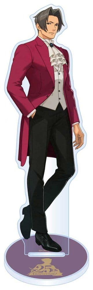 Capcom Ace Attorney 25th Anniversary Miles Edgeworth Main Visual Acryl Stand