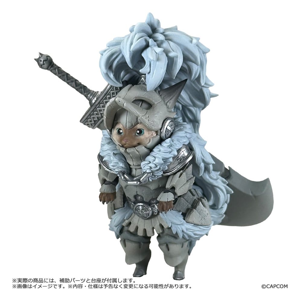 Capcom Monster Hunter Standard Model Plus Palico Collection Vol. 1 Blind Box Minifigur Sortiment (4)