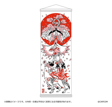 Capcom Okami 20th Anniversary Reprint Art Project Wandbehang Spring