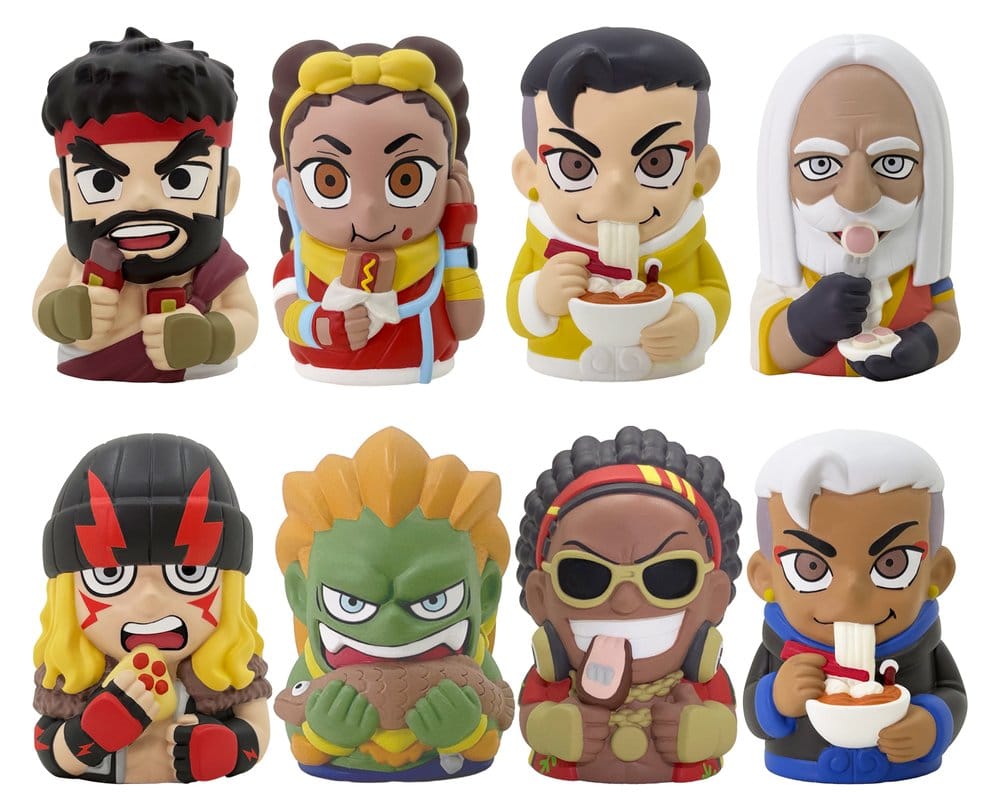 Capcom Street Fighter 6 Vol. 2 Blind Box Sortiment (8) Fingerpuppe