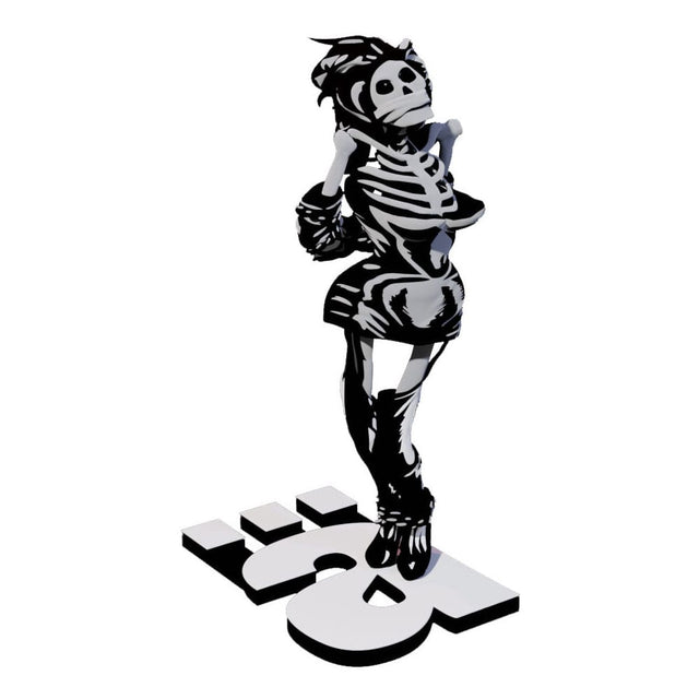 Cave Toys Die Ärzte Gwendoline Skelett 1/10 Statue