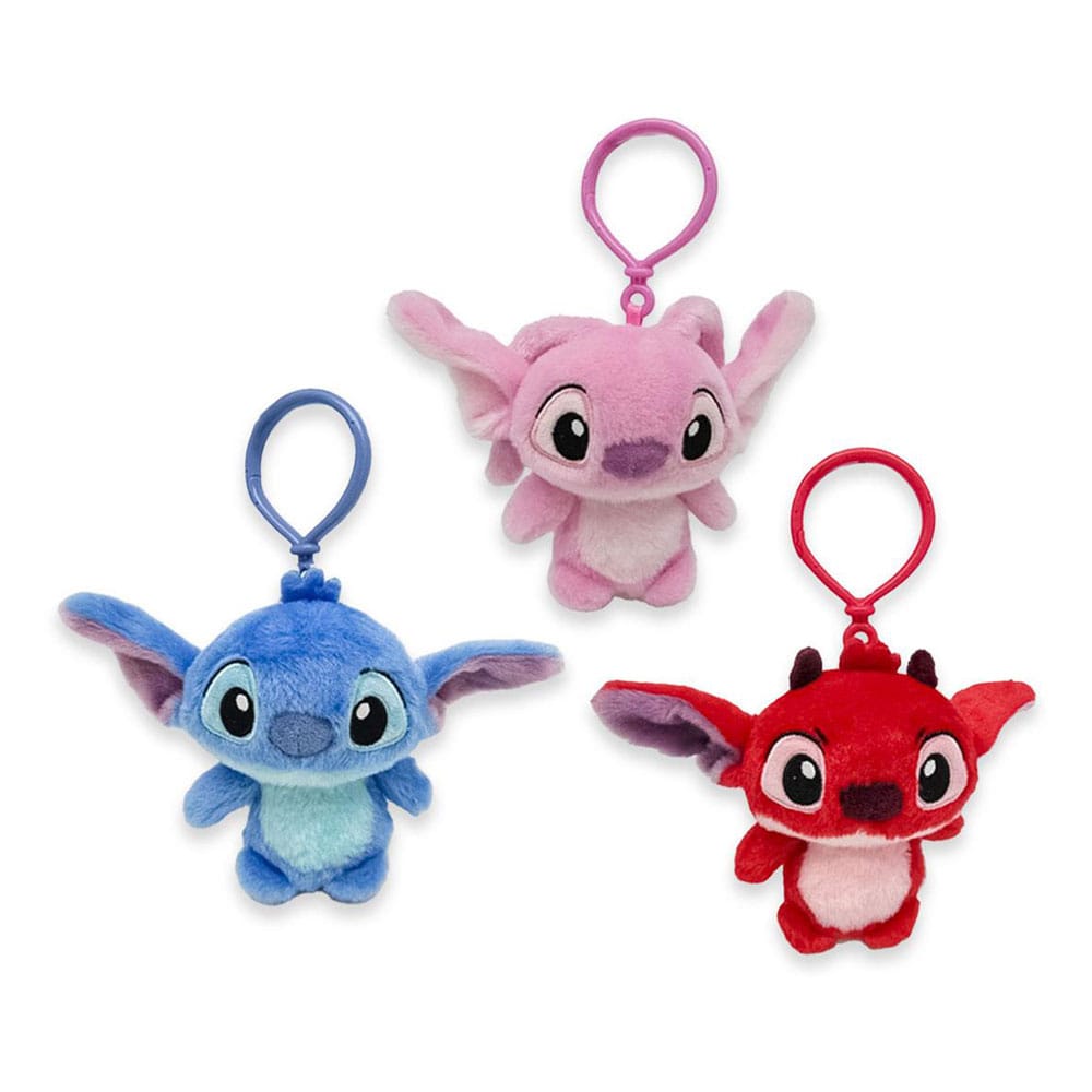Cerdá Lilo & Stitch Plüsch-Schlüsselanhänger Sortiment (24)